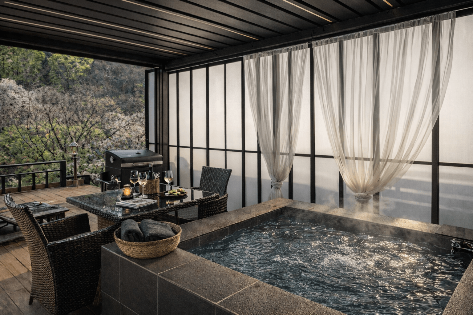 포천 커플 자쿠지 객실 STAY-A