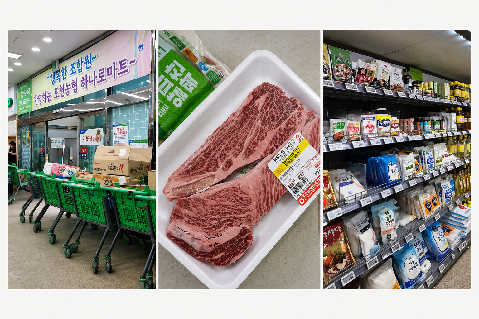 하나로마트 포천농협본점 포천 장보기